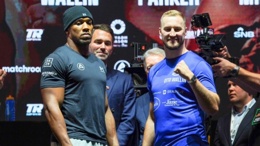 Anthony Joshua vs Otto Wallin