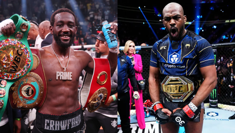 Terence Crawford and Jon Jones Pound for Pound Champions