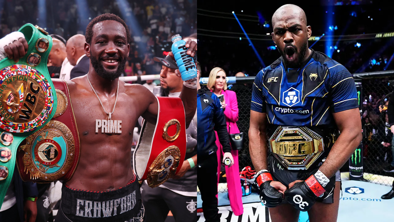 Terence Crawford and Jon Jones Pound for Pound Champions