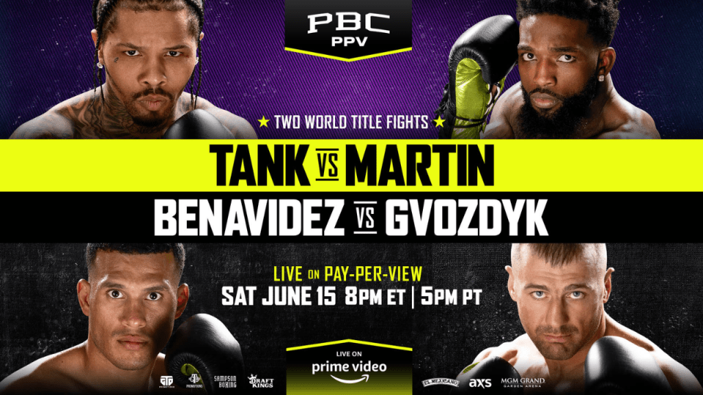 Gervanta Davis vs Frank Martin & David Benavidez vs Oleksandr Gvozdyk