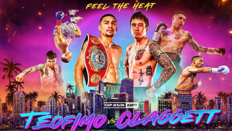 Teofimo Lopez vs Steve Claggett