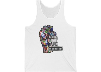 Global Fight Talk Unisex Tanktop