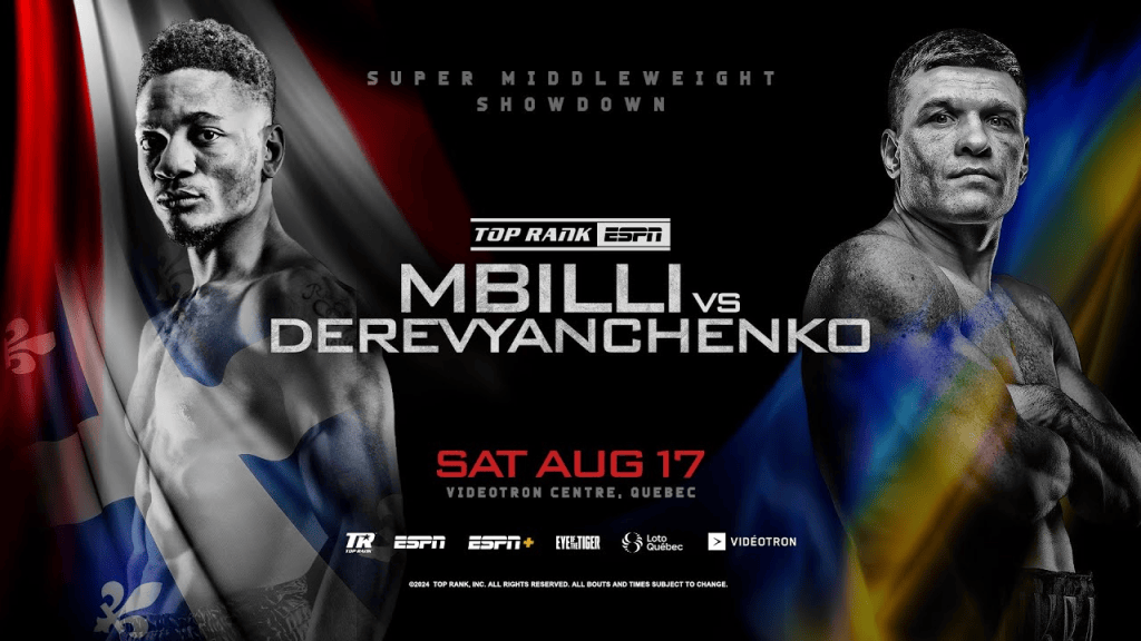 Christian Mbilli vs Sergiy Derevyanckenko