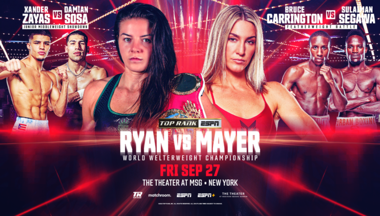 Mikaela Mayer vs Sandy Ryan