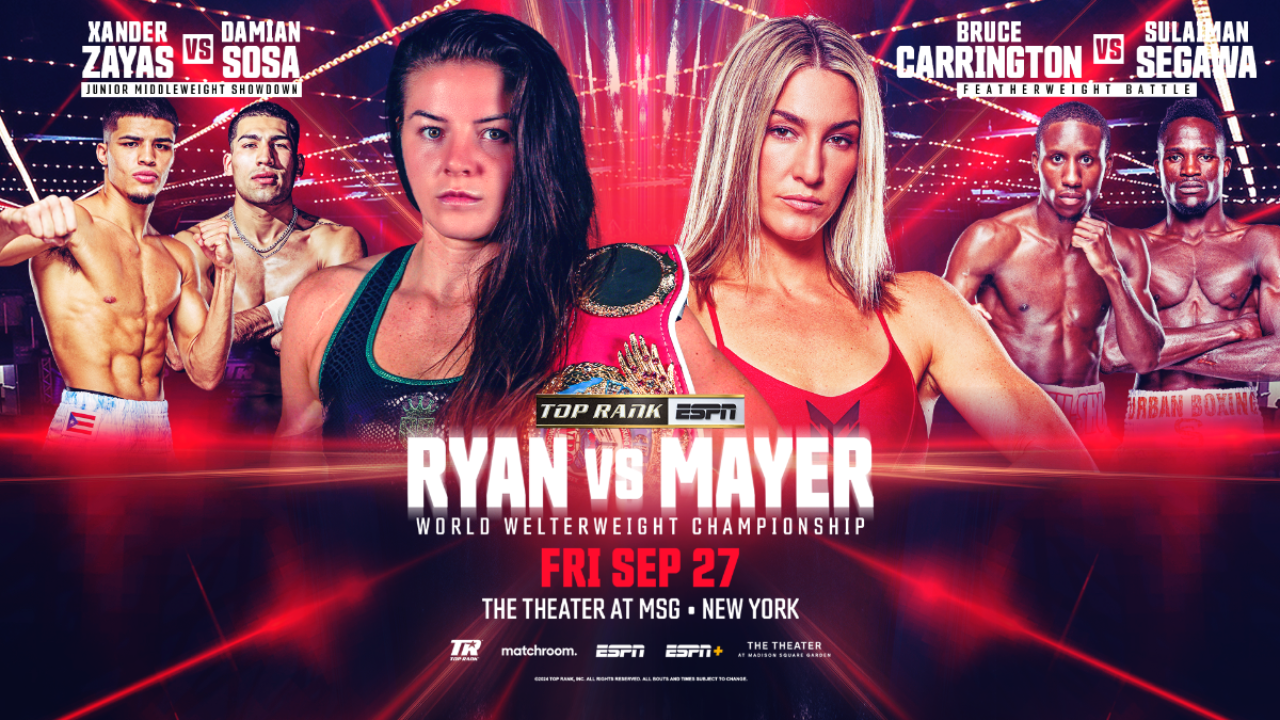 Mikaela Mayer vs Sandy Ryan