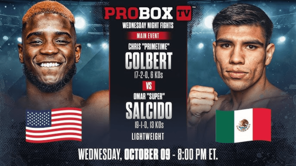 Chris Colbert vs Omar Salcido