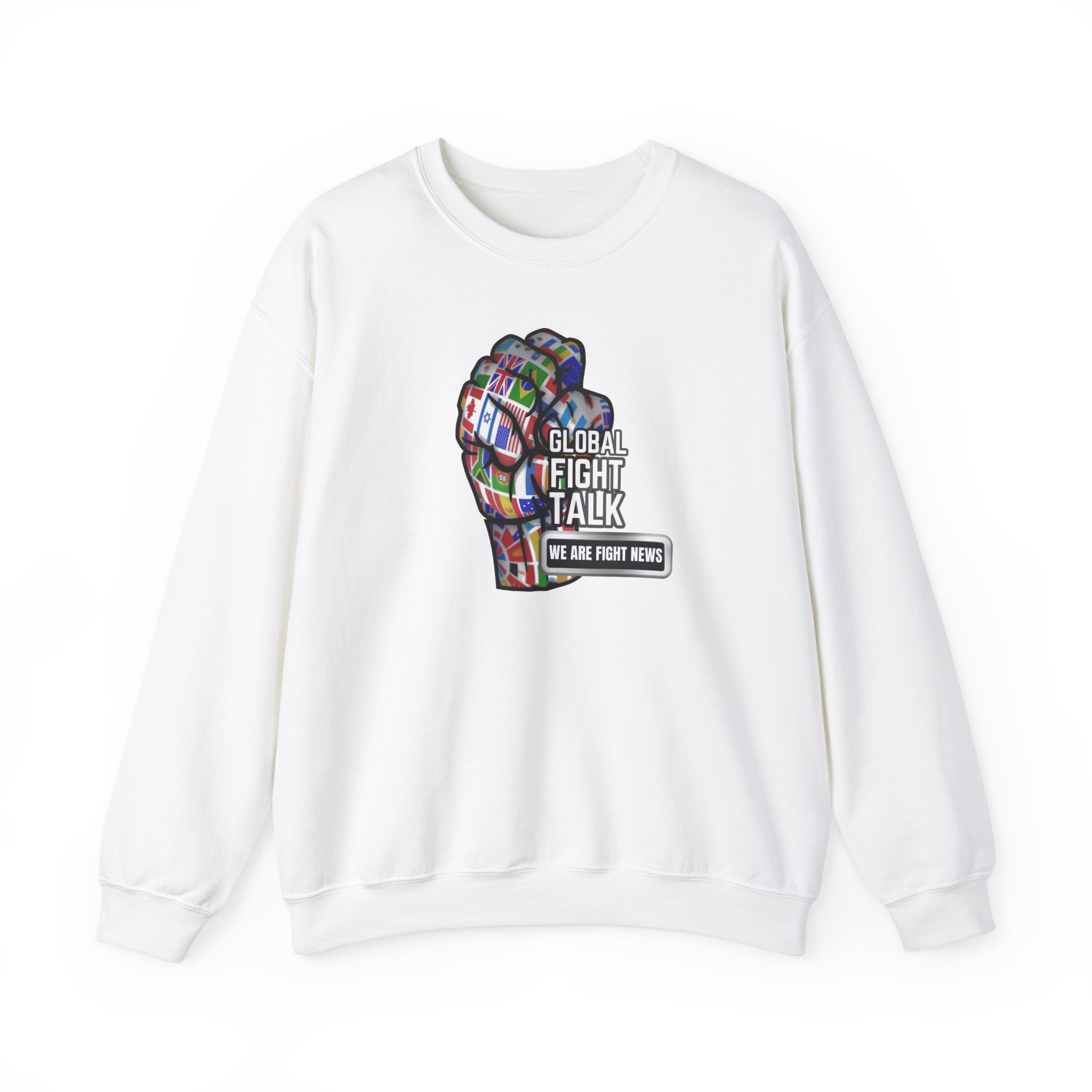 Global Fight Talk Unisex Crewneck